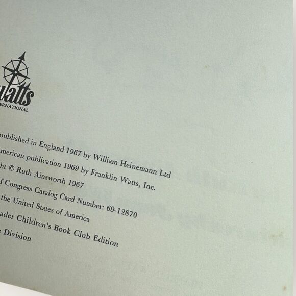 Vintage 1960s ‘The Railroad Mouse' Children’s Book - Brown and Gold - Picture 5 of 5